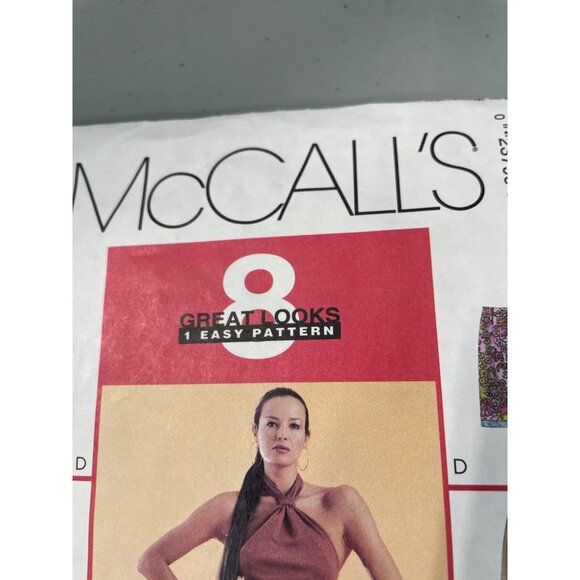 Y2K McCalls 3224 Sewing Pattern Size C 10-12-14 Misses Wrap Skirt 6 Pieces CUT - Picture 3 of 7